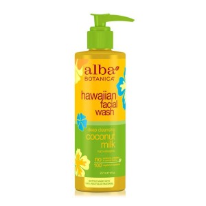 Alba Hawaiian Coconut Milk Facial Wash 8 Oz 235 ml