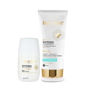 Beesline Whitening Deodorant Fragrance Free 50 ml + 4in1 Whitening Cleanser 150 ml