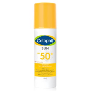 Cetaphil Sun Face Fluid (Spf50+) Non Tinted 50ml