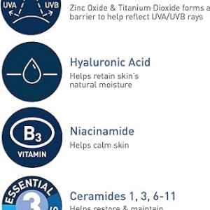 Cerave Hydrating Mineral Sunscreen SPF 50 Face Lotion| 75 ml