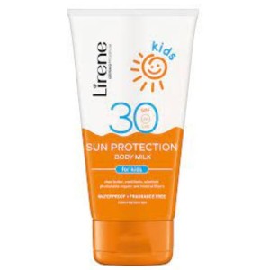 Lirene Sun Protection Body Milk 30 spf For Kids 150ml