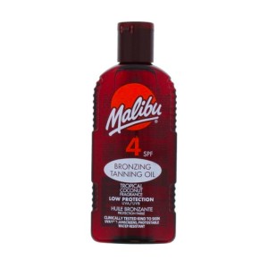 Malibu SPF 4 Bronzing Tanning Oil Low Protection 200ml