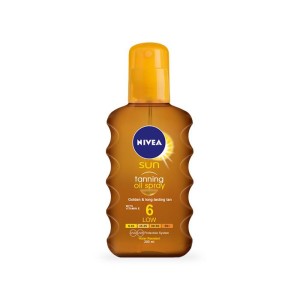 Nivea Carotene Spf 6 Tan Oil Spray 200 ml