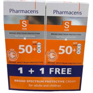 Pharmaceris Spectrum Protect Cream Adult & Child(SPF50+)1+1 Free